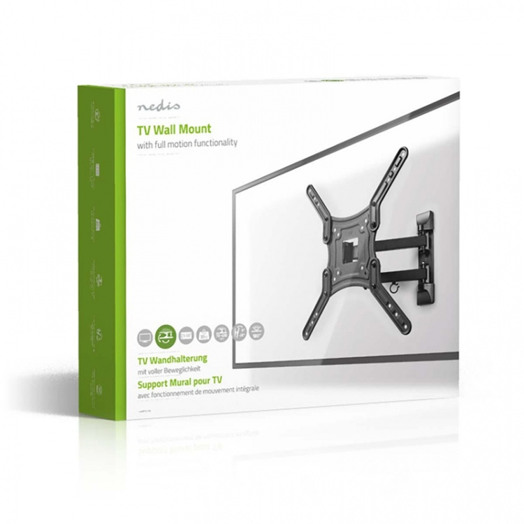 Nedis Full Motion TV Wall Mount | 23 - 55 
