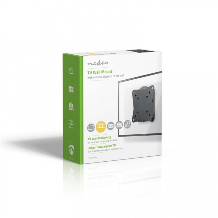Nedis Fixed TV Wall Mount | 13 - 27  Nedis Fixed TV Wall Mount | 13 - 27