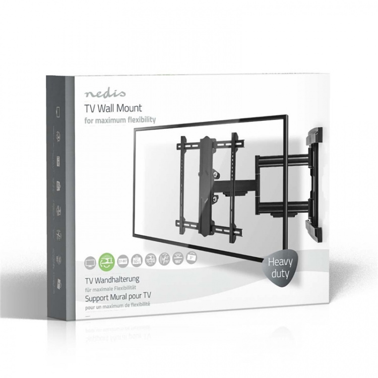 Nedis Full Motion TV Wall Mount | 37 - 80  Nedis Full Motion TV Wall Mount | 37 - 80