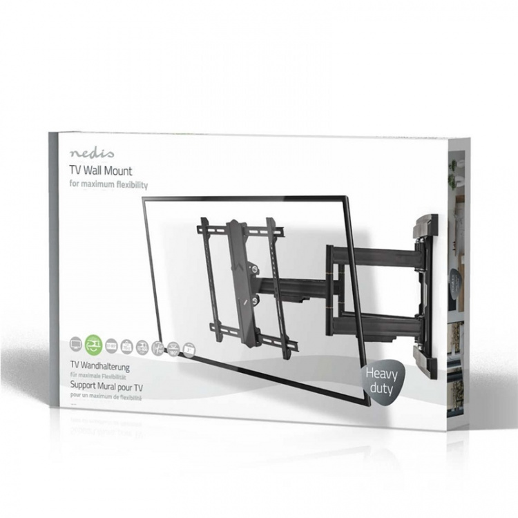 Nedis Full Motion TV Wall Mount | 37 - 80 