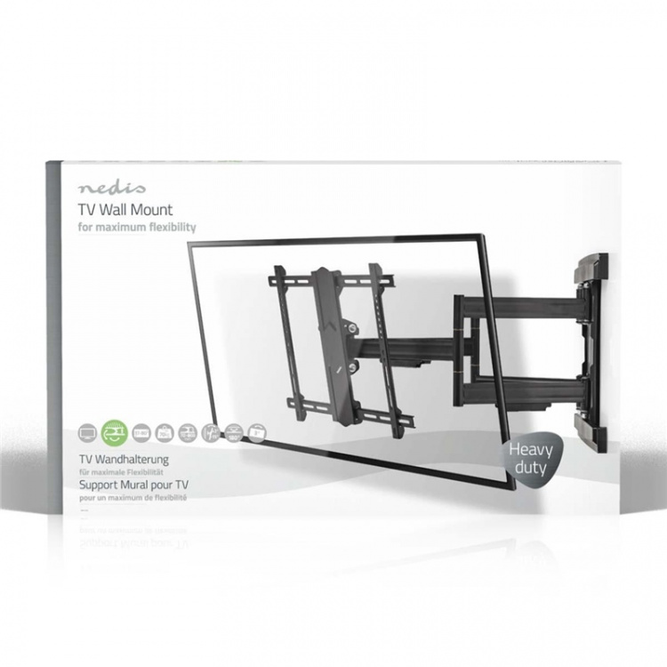 Nedis Full Motion TV Wall Mount | 37 - 80 