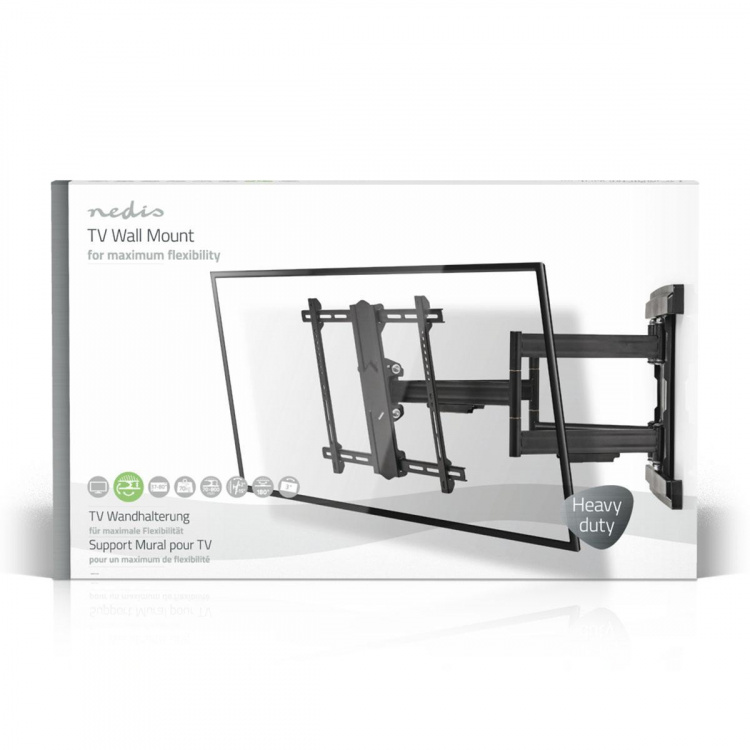 Nedis Full Motion TV Wall Mount | 37 - 80 