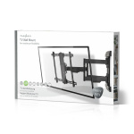 Nedis Full Motion TV Wall Mount | 37 - 80 