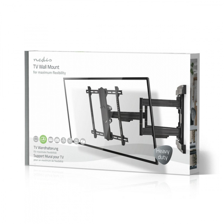 Nedis Full Motion TV Wall Mount | 37 - 80 