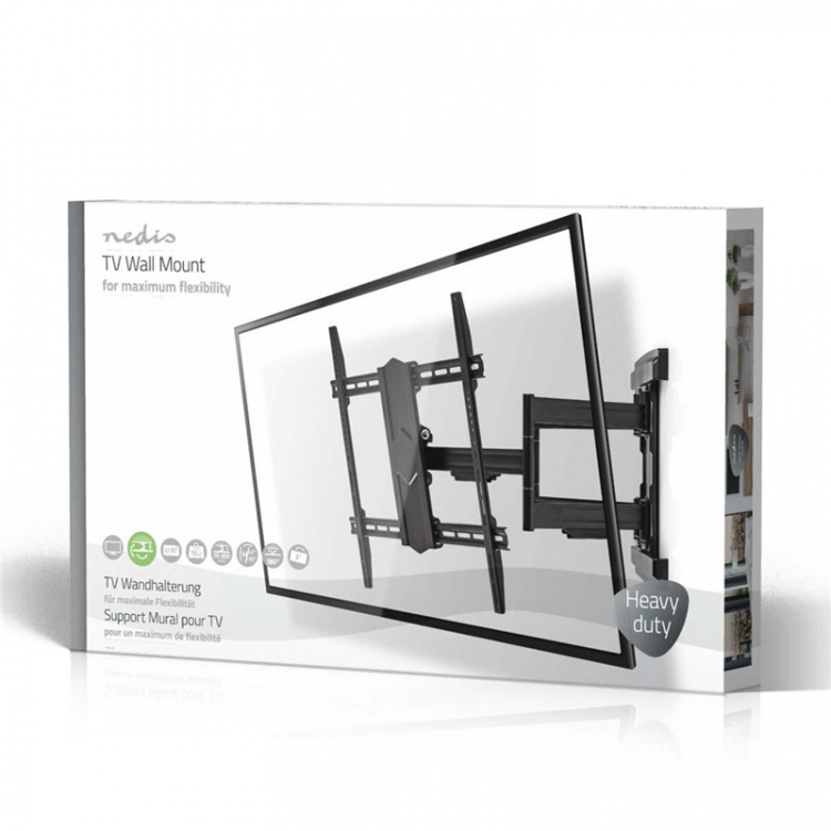 Nedis Full Motion TV Wall Mount | 43 - 100 
