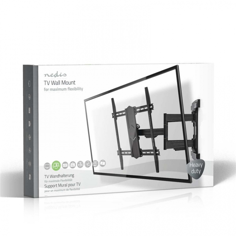 Nedis Full Motion TV Wall Mount | 43 - 100 