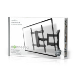 Nedis Full Motion TV Wall Mount | 43 - 100 