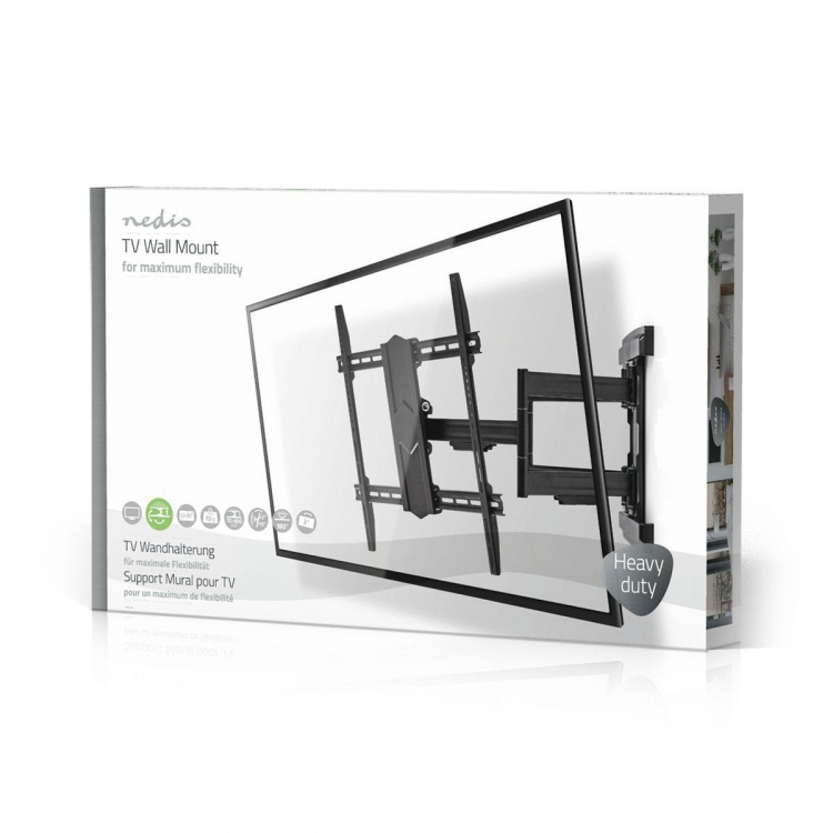 Nedis Full Motion TV Wall Mount | 43 - 100 