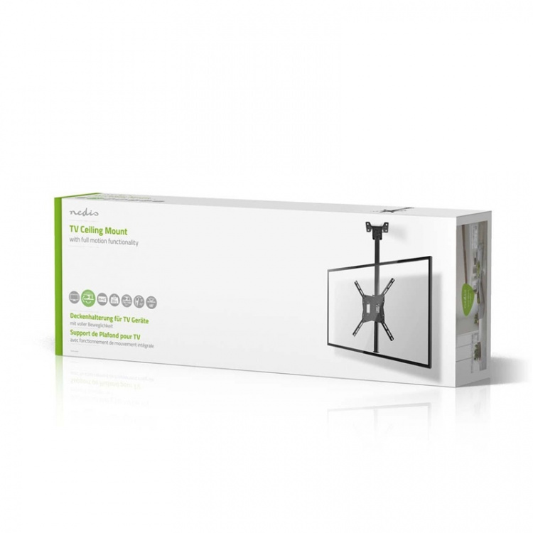 Nedis Full Motion TV Ceiling Mount | 26 - 42 