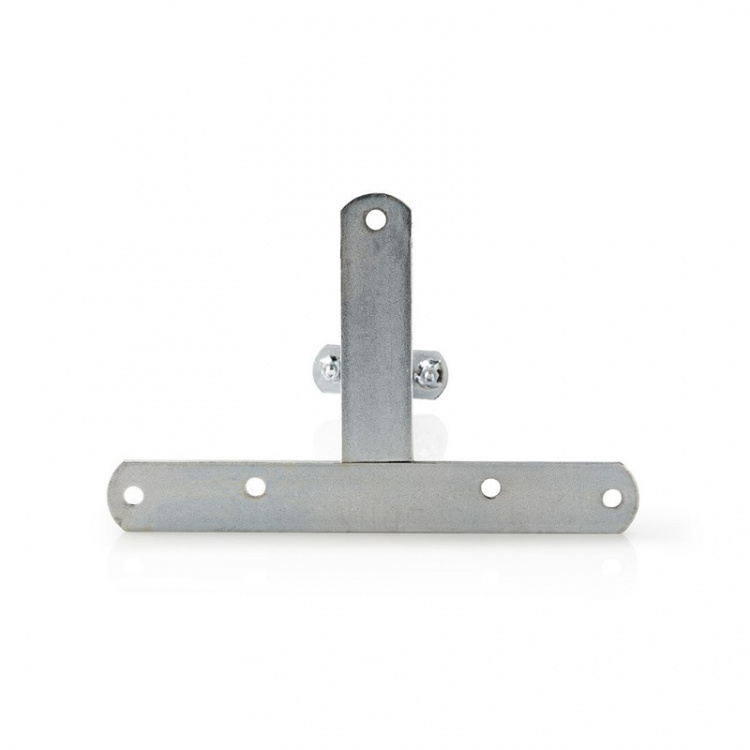 Nedis Satellite Wall Mount | Minimum wall distance: 550 mm | Maximum wall distance: 950 mm | Distance to wall: 0.00 mm | Diameter clamp: 32 - 42 mm | Steel | Silver