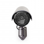 Nedis Dummy Security Camera | Bullet | IP44 | Battery Powered | Outdoor | Including wall mount | Grey