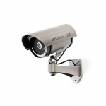 Nedis Dummy Security Camera | Bullet | IP44 | Battery Powered | Outdoor | Including wall mount | Grey