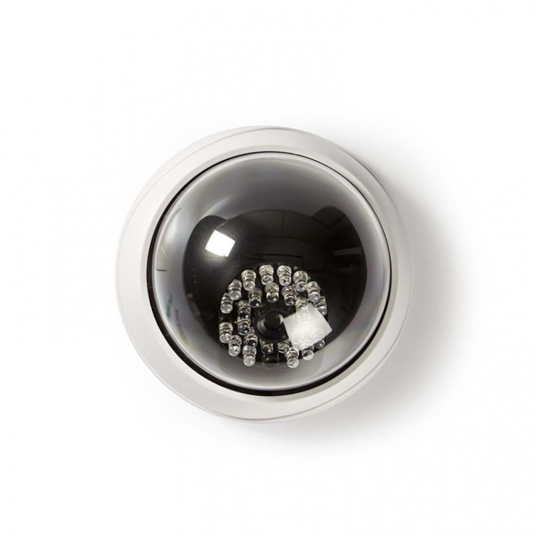 Nedis Dummy Security Camera | Dome | Battery Powered | Indoor | White