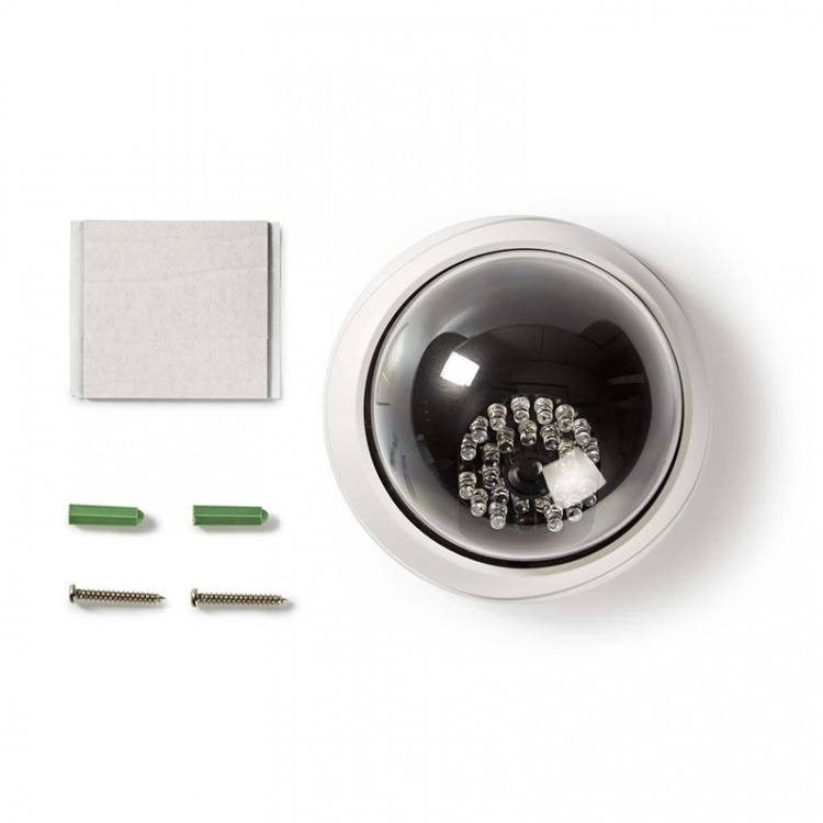 Nedis Dummy Security Camera | Dome | Battery Powered | Indoor | White