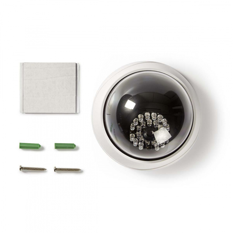 Nedis Dummy Security Camera | Dome | Battery Powered | Indoor | White