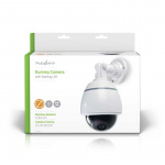Nedis Dummy Security Camera | Dome | Battery Powered | Indoor | White Nedis Dummy Security Camera | Dome | Battery Powered | Indoor | White
