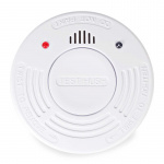 Nedis Smoke Alarm | Battery Powered | Battery life up to: 10 year | EN 14604 | With pause button | With test button | 85 dB | ABS | White