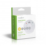 Nedis Smoke Alarm | Battery Powered | Battery life up to: 10 year | EN 14604 | With pause button | With test button | 85 dB | ABS | White