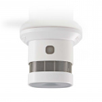 Nedis Smoke Alarm | Battery Powered | Battery life up to: 10 year | EN 14604 | With pause button | With test button | 85 dB | ABS | White