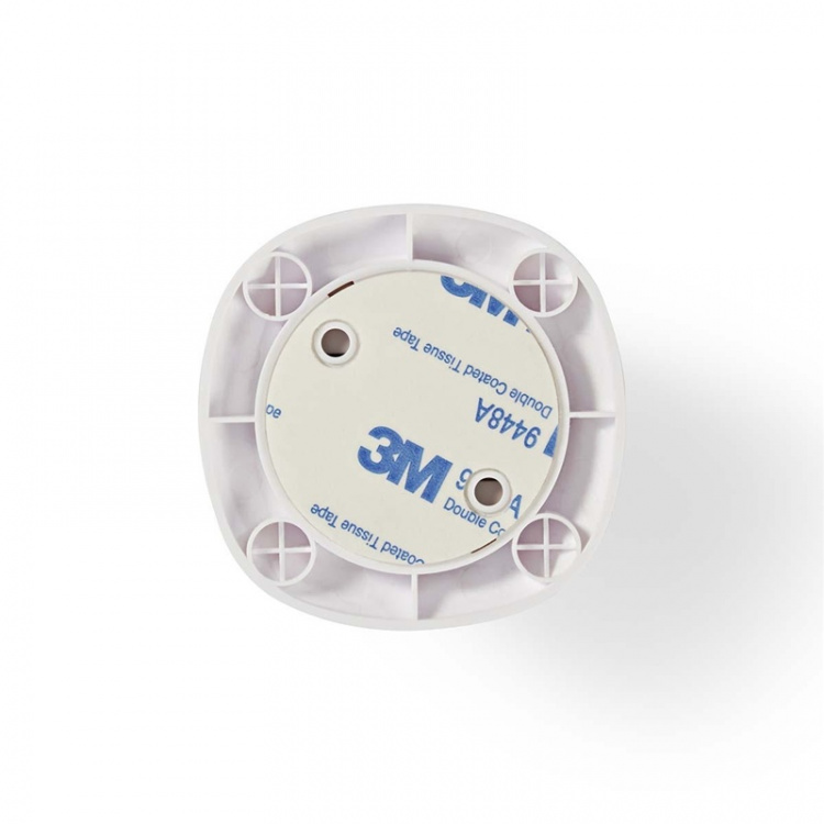 Nedis Smoke Alarm | Battery Powered | Battery life up to: 10 year | EN 14604 | With pause button | With test button | 85 dB | ABS | White