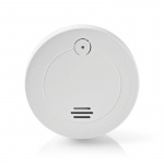 Nedis Smoke Alarm | Battery Powered | Battery life up to: 1 year | EN 14604 | With test button | 85 dB | ABS | White