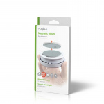 Nedis Detector Mount | Diameter: 70 mm | Adhesive Tape | Silver