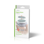 Nedis Detector Mount | Diameter: 70 mm | Adhesive Tape | Silver