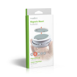 Nedis Detector Mount | Diameter: 70 mm | Adhesive Tape | Silver