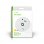 Nedis Heat Alarm | Battery Powered | Battery life up to: 1 year | With test button | 85 dB | ABS | White