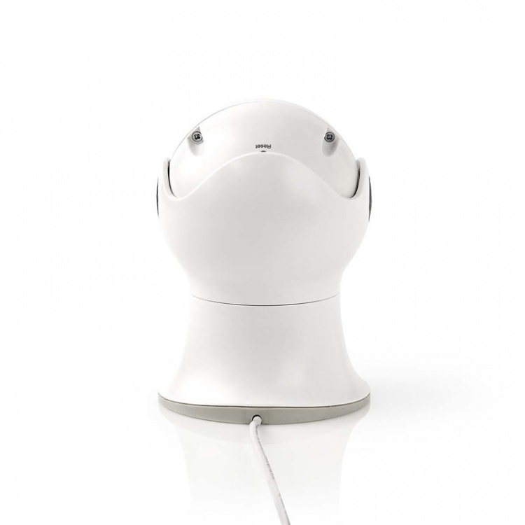 Nedis SmartLife Outdoor Camera | Full HD 1080p | Pan tilt | IP65 | Cloud Storage (optional) / Internal 16GB | 12 V DC | With motion sensor | Night vision | White