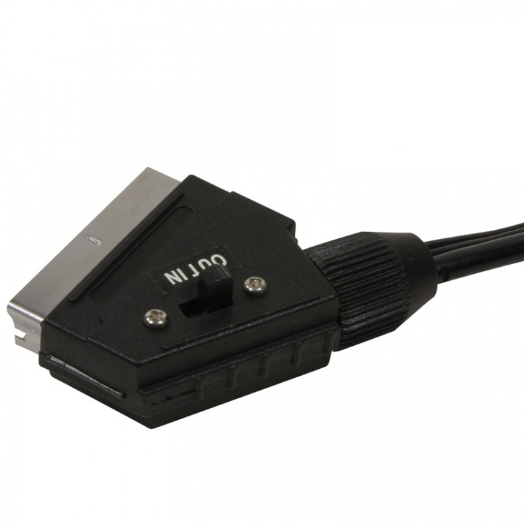 LogiLink Scart till 3x RCA