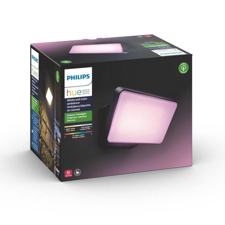 Philips Hue Discover Strålkastare Wh/C Philips Hue Discover Strålkastare Wh/C