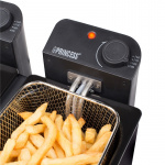 <p><strong>A double fryer with extra volume: 2x3 liters, with two cooling zones.</strong></p><p>The cooling zones ensure that leftovers do not stick: for better taste and less odor! The temperature can be regulated separately. Two inner pans ensure that d <p><strong>A double fryer with extra volume: 2x3 liters, with two cooling zones.</strong></p><p>The cooling zones ensure that leftovers do not stick: for better taste and less odor! The temperature can be regulated separately. Two inner pans ensure that d