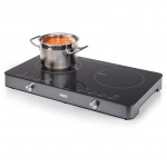 <p>The double plate induction cooker heats up very quickly and is easy to handle. With its beautiful design, it blends in nicely with any modern kitchen. Perfect for expanding your existing stove or for your caravan/summer cottage.</p><p><strong>Specifica <p>The double plate induction cooker heats up very quickly and is easy to handle. With its beautiful design, it blends in nicely with any modern kitchen. Perfect for expanding your existing stove or for your caravan/summer cottage.</p><p><strong>Specifica