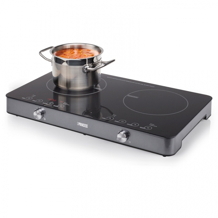 <p>The double plate induction cooker heats up very quickly and is easy to handle. With its beautiful design, it blends in nicely with any modern kitchen. Perfect for expanding your existing stove or for your caravan/summer cottage.</p><p><strong>Specifica <p>The double plate induction cooker heats up very quickly and is easy to handle. With its beautiful design, it blends in nicely with any modern kitchen. Perfect for expanding your existing stove or for your caravan/summer cottage.</p><p><strong>Specifica