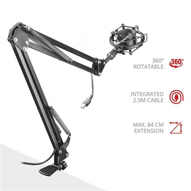 Trust GXT 253 Emita Stream Mic Arm