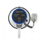 Nedis Megaphone | Maximum range: 1500 m | Volume control: 120 dB | Detachable Microphone | Built-in siren | Shoulder strap | Blue / White Nedis Megaphone | Maximum range: 1500 m | Volume control: 120 dB | Detachable Microphone | Built-in siren | Shoulder strap | Blue / White