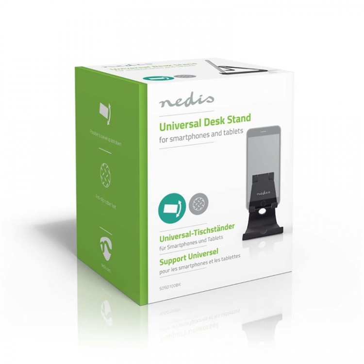 Nedis Smartphone/Tablet Stand | Adjustable modes | Home Use / Office Use | For watching movies