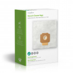 Nedis Vacuum Cleaner Bag | 4 pcs | Synthetic | Most sold for: Electrolux | White
