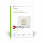 Nedis Vacuum Cleaner Bag | 12 pcs | Synthetic | Most sold for: Philips / Electrolux | White
