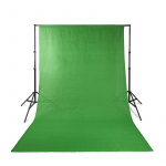 Nedis Photo Studio Backdrop Set | 1,90 x 2,95 m | Travel bag included | Tripods included | Black | 1 pcs