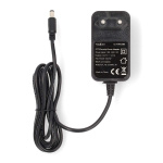 Nedis CCTV Power Adapter | 2.0 A | 12 V DC | 5.5 x 2.1 mm Male | Male | 1.50 m | Black