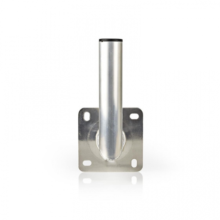 Nedis Satellite Wall Mount | Distance to wall: 150 mm | Diameter clamp: 50 mm | Maximum dish size: 100 cm | Aluminium | Silver