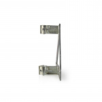 Nedis Satellite Wall Mount | Distance to wall: 90 mm | Diameter clamp: 32-42 mm | Steel | Silver