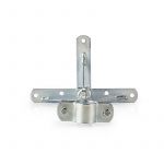 Nedis Satellite Wall Mount | Minimum wall distance: 350 mm | Maximum wall distance: 660 mm | Distance to wall: 0.00 mm | Diameter clamp: 32 - 42 mm | Steel | Silver