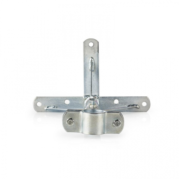 Nedis Satellite Wall Mount | Minimum wall distance: 350 mm | Maximum wall distance: 660 mm | Distance to wall: 0.00 mm | Diameter clamp: 32 - 42 mm | Steel | Silver