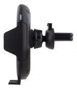 DELTACO wireless car charger, IR sensor, 10 W, suction cup, vent