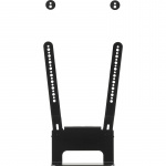 FLEXSON TV Mount Attachment Beam Blk x1 SONOS BEAM Svart FLEXSON TV Mount Attachment Beam Blk x1 SONOS BEAM Svart