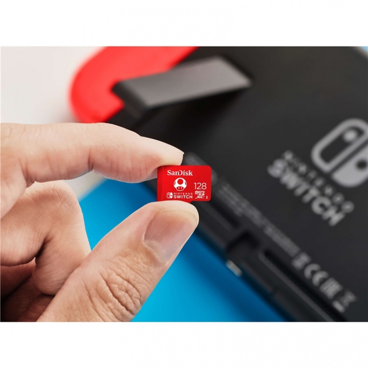 SANDISK MicroSDXC Nintendo Switch 128GB UHS-I,100/90 SANDISK MicroSDXC Nintendo Switch 128GB UHS-I,100/90