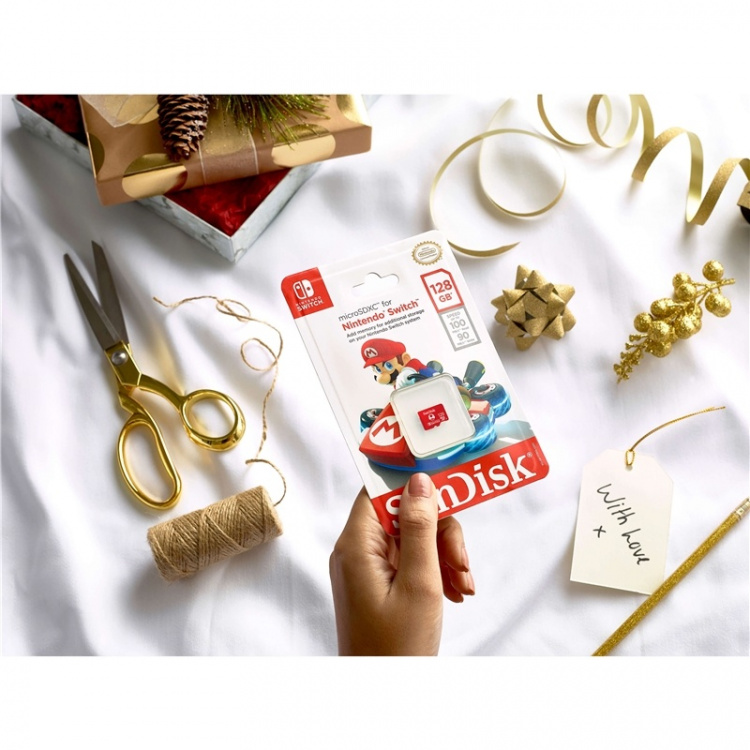 SANDISK MicroSDXC Nintendo Switch 128GB UHS-I,100/90 SANDISK MicroSDXC Nintendo Switch 128GB UHS-I,100/90
